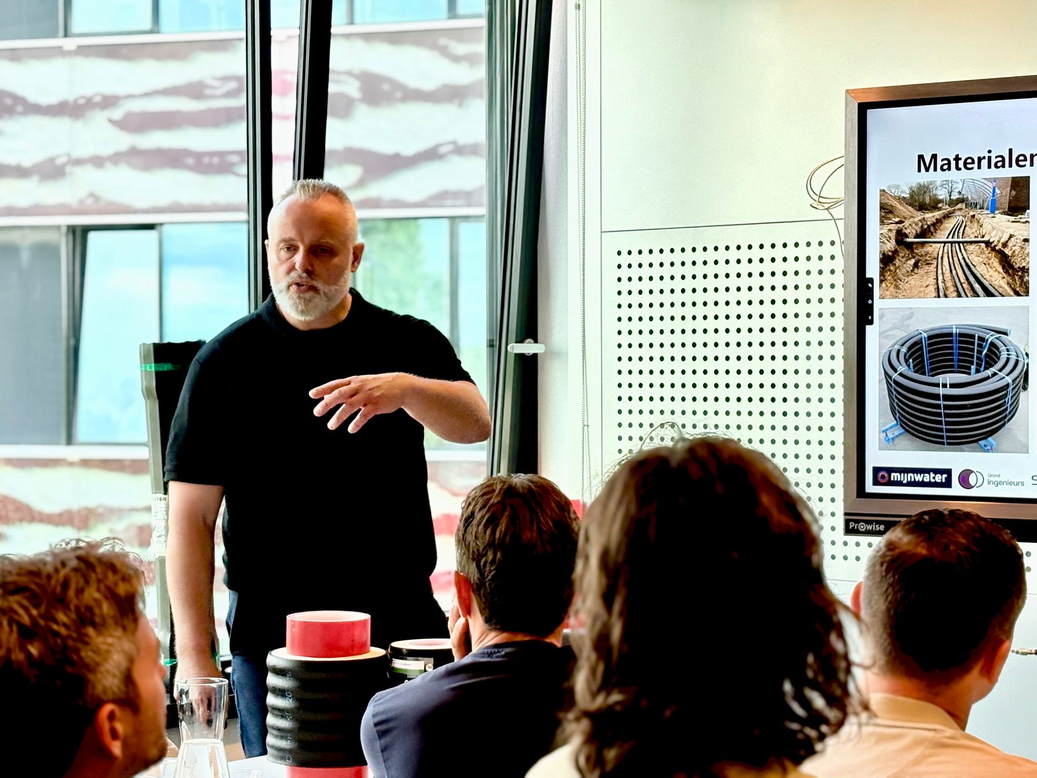 Kennissessie warmtebedrijf Mijnwater