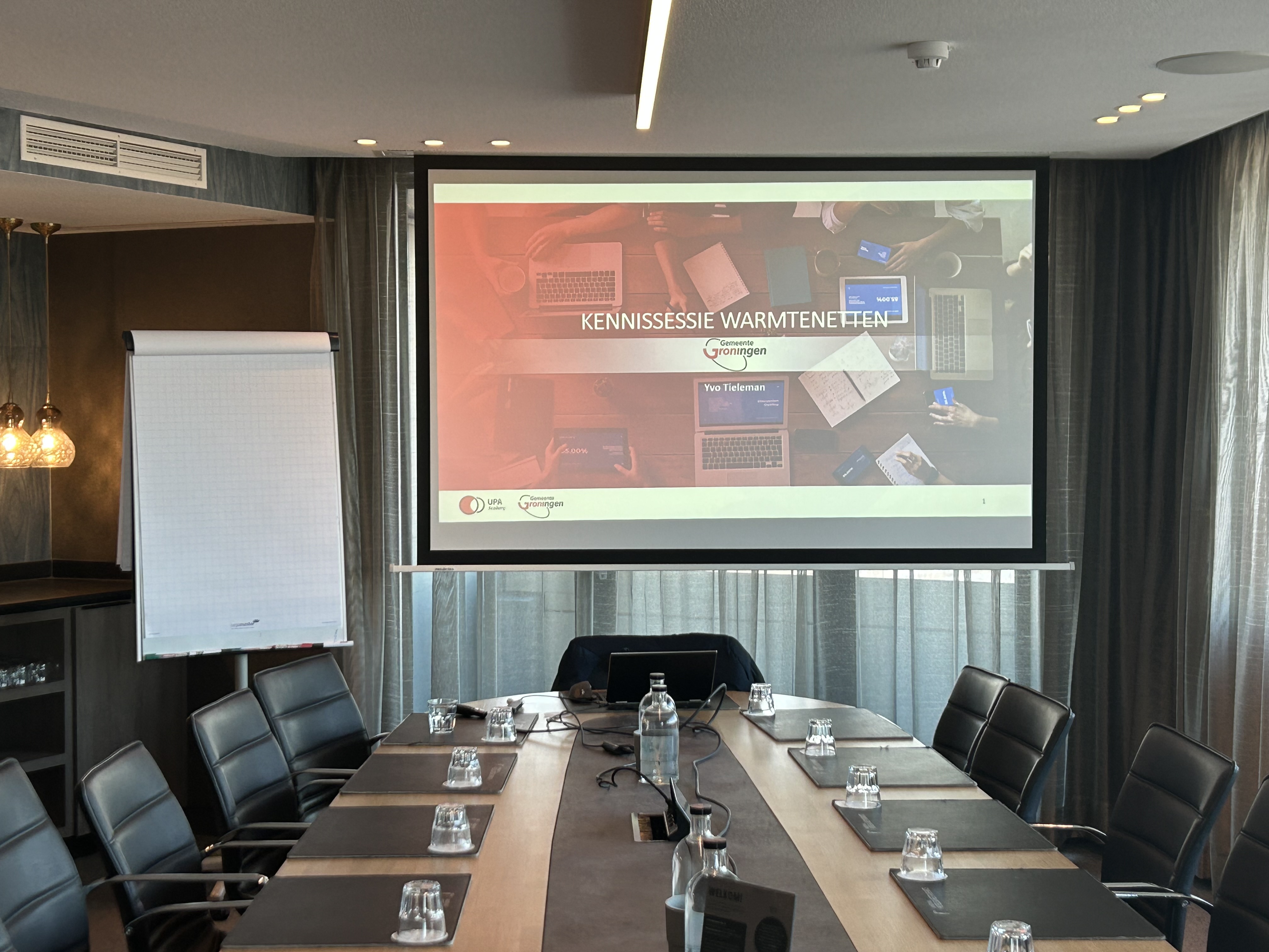 Kennissessies warmte Groningen